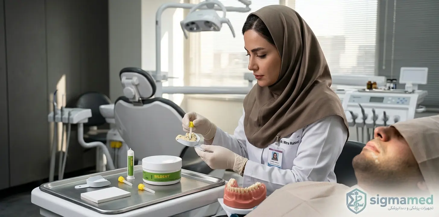 قالب گیری دقیق در دندانپزشکی