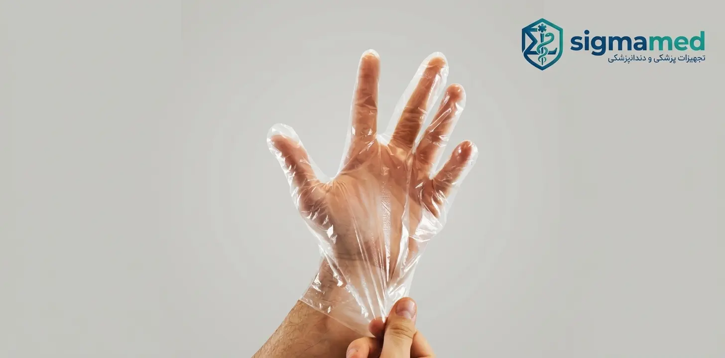 دستکش یکبار مصرف نایلونی